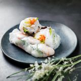 63. Gambas Enrolladas Con Fideos