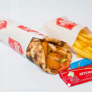 Menu Cheese Naan Escalope Panée