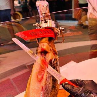 Paletilla De Bellota De Extremadura Cortada A Mano 100 Gr. 