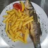 Brancin na žaru  350 gr