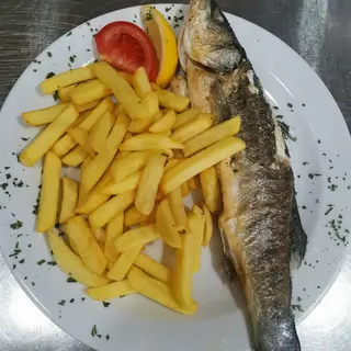 Brancin na žaru  350 gr