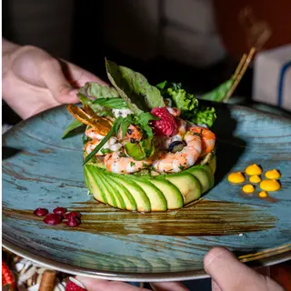 Tartare Avocat Aux Crevettes