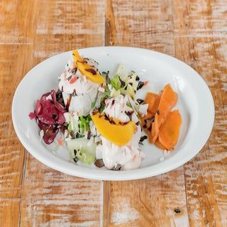 Bombón De Pollo Relleno De Marisco