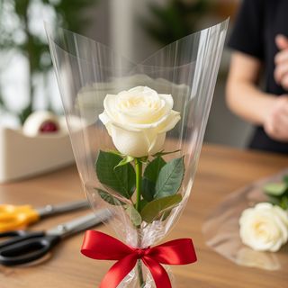 1 Roses - Rose Blanche Unique