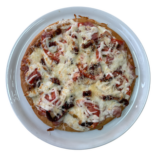 Піца з в'яленими томатами та куркою 460г (пухке тісто)