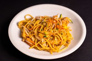 45. Soba con pollo e verdure