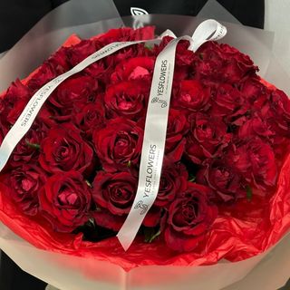 39 trandafiri olandezi 60 cm