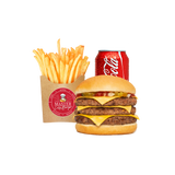 Menú Triple Cheese Master Burger