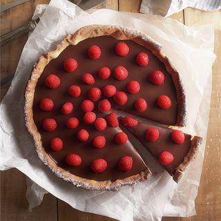 Tarta De Chocolate Y Frambuesas