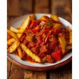 Yam Fries with Pepper Stew