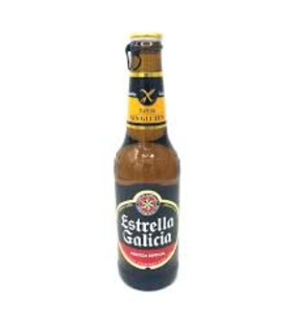 Cerveza Estrella Galicia sin gluten botella (330 ml.)