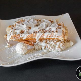Waffle com Creme de Raffaello