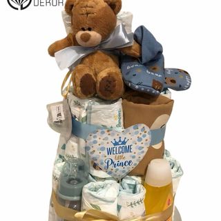 Torta od pelena - Braon Teddy