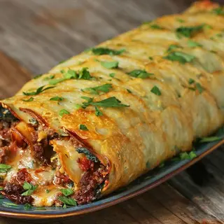 Rollo Gratinado XL en horno