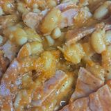 ЗАПЕЧЕН БОБ С БЕКОН 0.350ГР