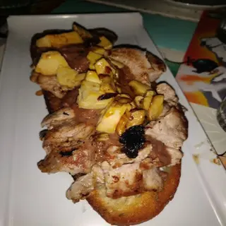 Tosta de solomillo