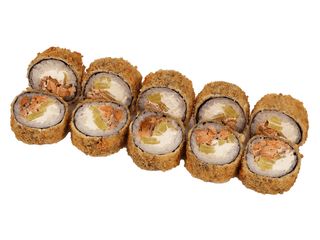 Roll  tempura z Pieczonym Łososiem 10 szt (330g)