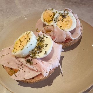 Tostada pavo y huevo SIN GLUTEN