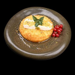 Домашно кюнефе с турски ванилов сладолед (200г)