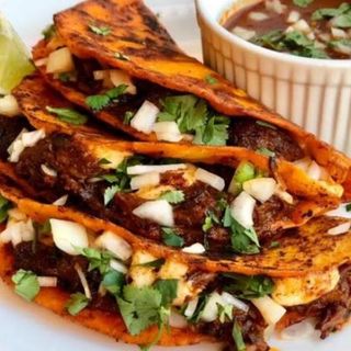 Taco Mexicano de Carnitas BBQ