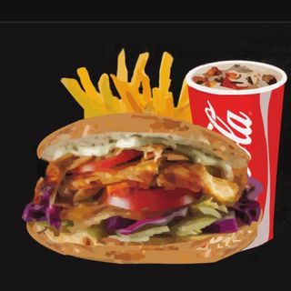 Menu Panino kebab 