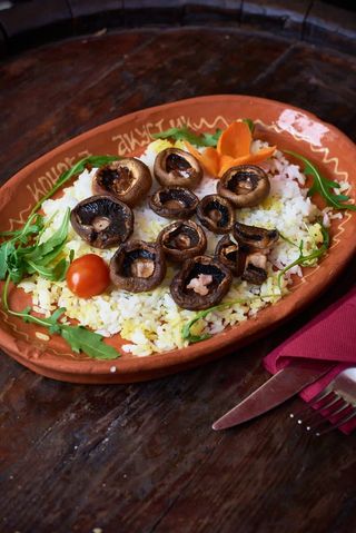 Pečurke na žaru vegetarijansko