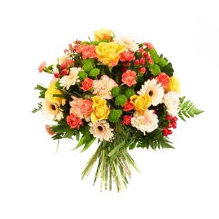 30 pomarańczowych kwiatów