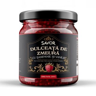 Savor Dulceata de zmeura cu sampanie
