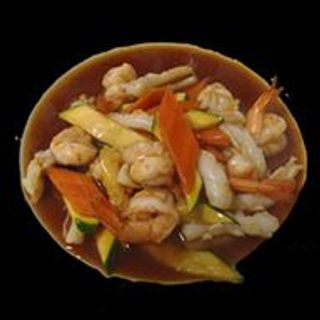 172. frutti di mare con verdure