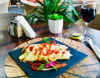 Clatita cu sunca si ciuperci 300 gr.