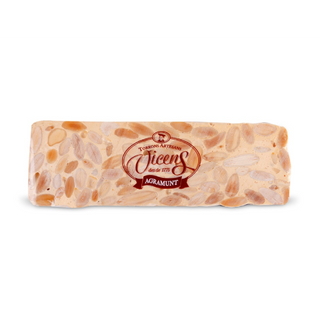 Turrón Duro de Almendra Vicens Individual 80 Gr.