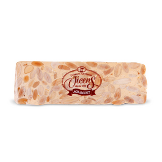 Turrón Duro de Almendra Vicens Individual 80 Gr.