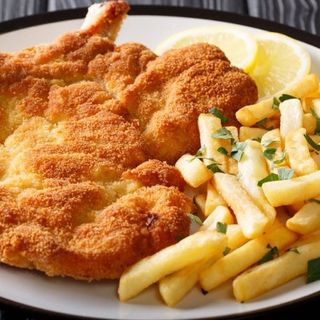 Cotoletta con patatine