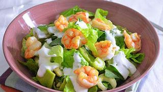 6. Insalata con gamberi