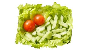 Мини салата с дресинг по избор (120г)