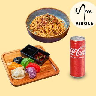 Combo: Noodles + Ravioli + Bevanda