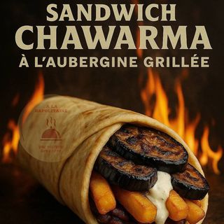 Chawarma a l'aubergine grillé 