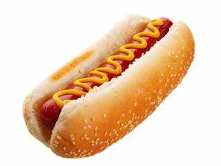 Hot dog bez dodatków