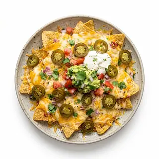 Nachos Maui Con Queso