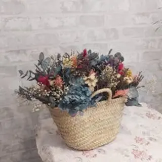 Cesta Flor Seca 