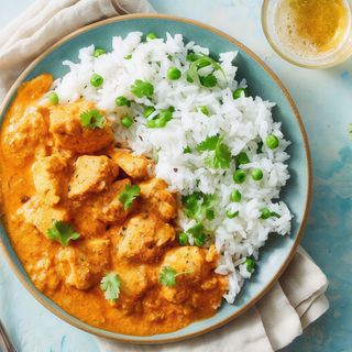 Pollo Tikka Masala Y Arroz