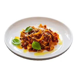 Pappardelle al ragú