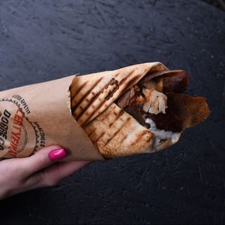 Małe ciasto samo mięso