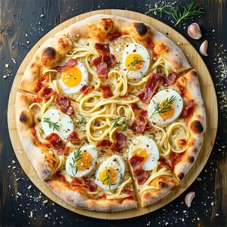 Pizza Carbonara