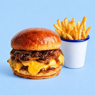 № 4 Burger + batat