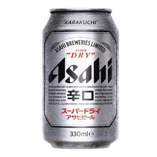 Cerveza japonesa asahi