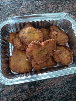 Tortillitas de gambas 