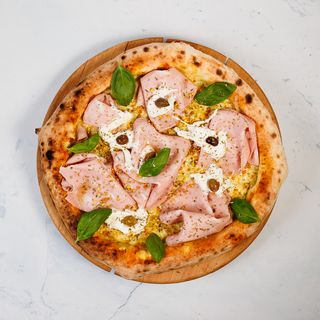 Pizza Mortadella Lady