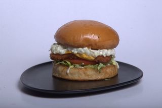 3 Chicken burgers + 2 Cheesy Fries + 3 Sodas