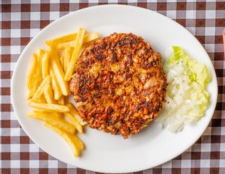 Špikovana pljeskavica 400g